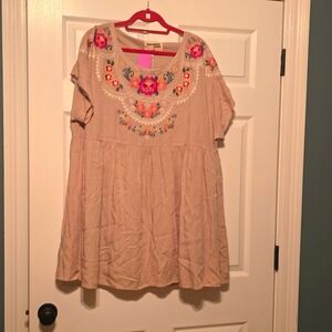 Embroidered Dress